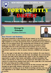 Fortnightly Digest Primary & Middle Section – Nov-Dec 2022