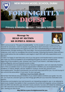 Fortnightly Digest Primary & Middle Section – Feb 2023